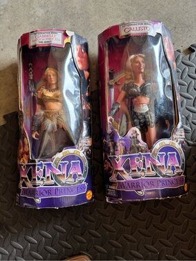 Xena Warrior Princess Collector Dolls - Purple Packaging